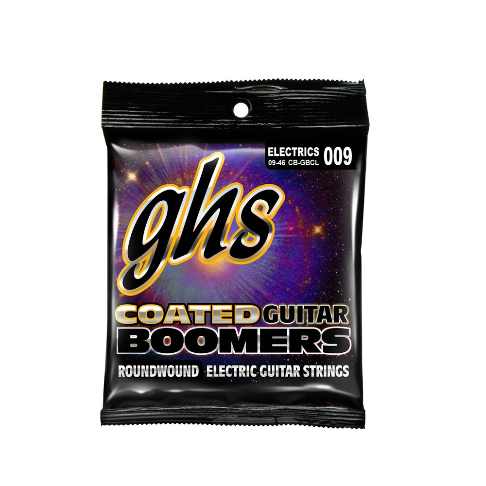 GHS Set CB GBCL 009 09 46 Coated Guitar Boomers Custom Light