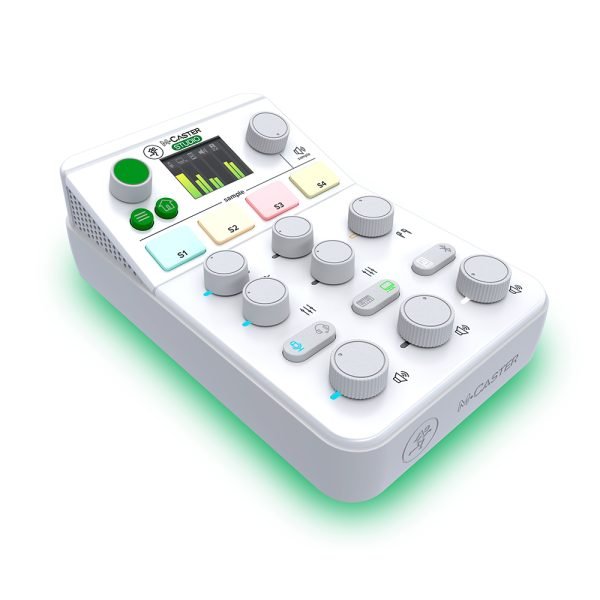 Mackie M-Caster Studio Live Streaming Mixer - White