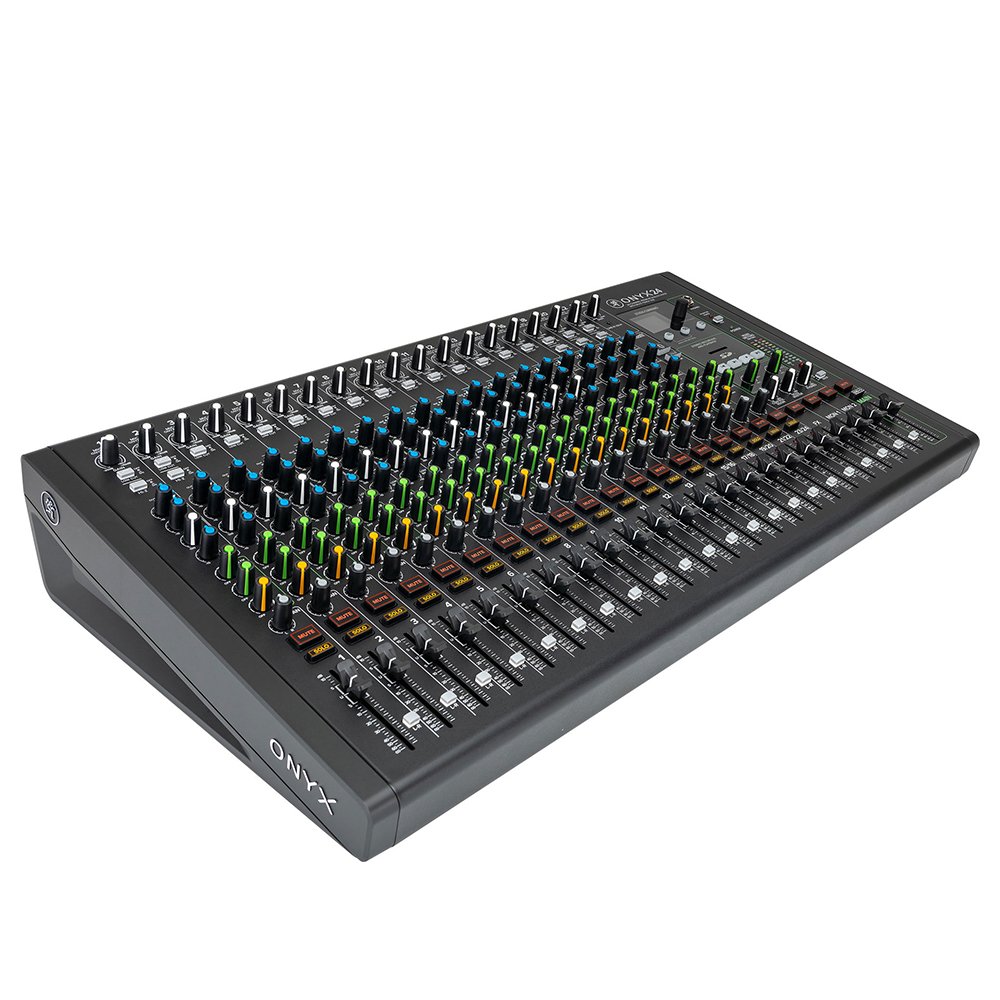 Mackie Onyx24 24-channel Analog Mixer with Multi-track USB