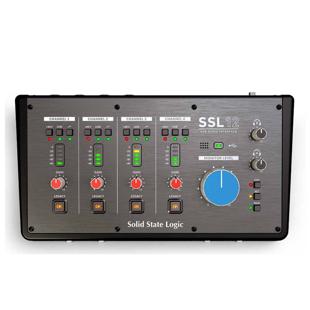 Solid State Logic SSL12 USB Audio Interface - City Music - Singapore #1 ...