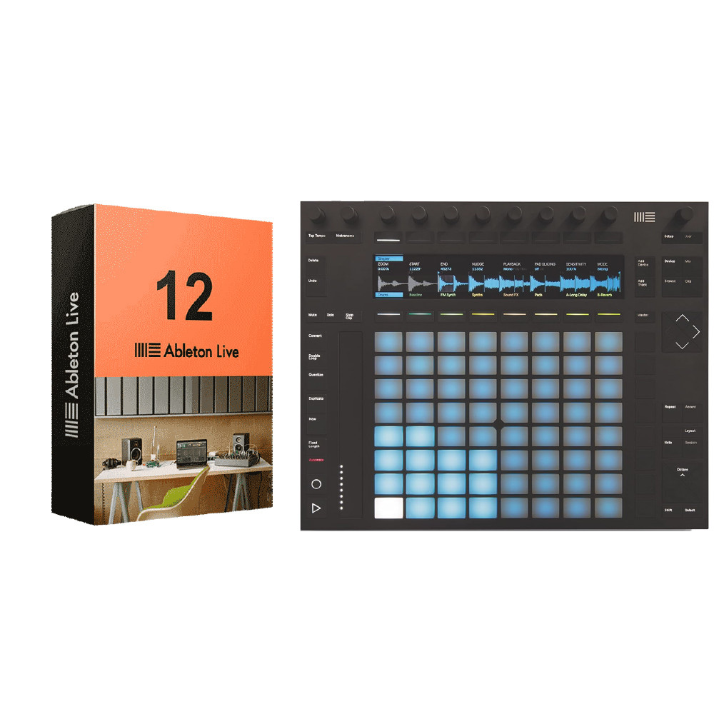 Ableton Push 2 Instrument Bundle (with Live 12 Suite) - City Music -  Singapore #1 Trusted Music Store Since 1968