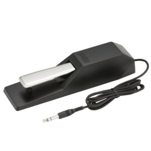 Normally Open Sustain Pedal with Half-damper Action (Korg only) for Korg, Novation, Fatar, and Casio Keyboards