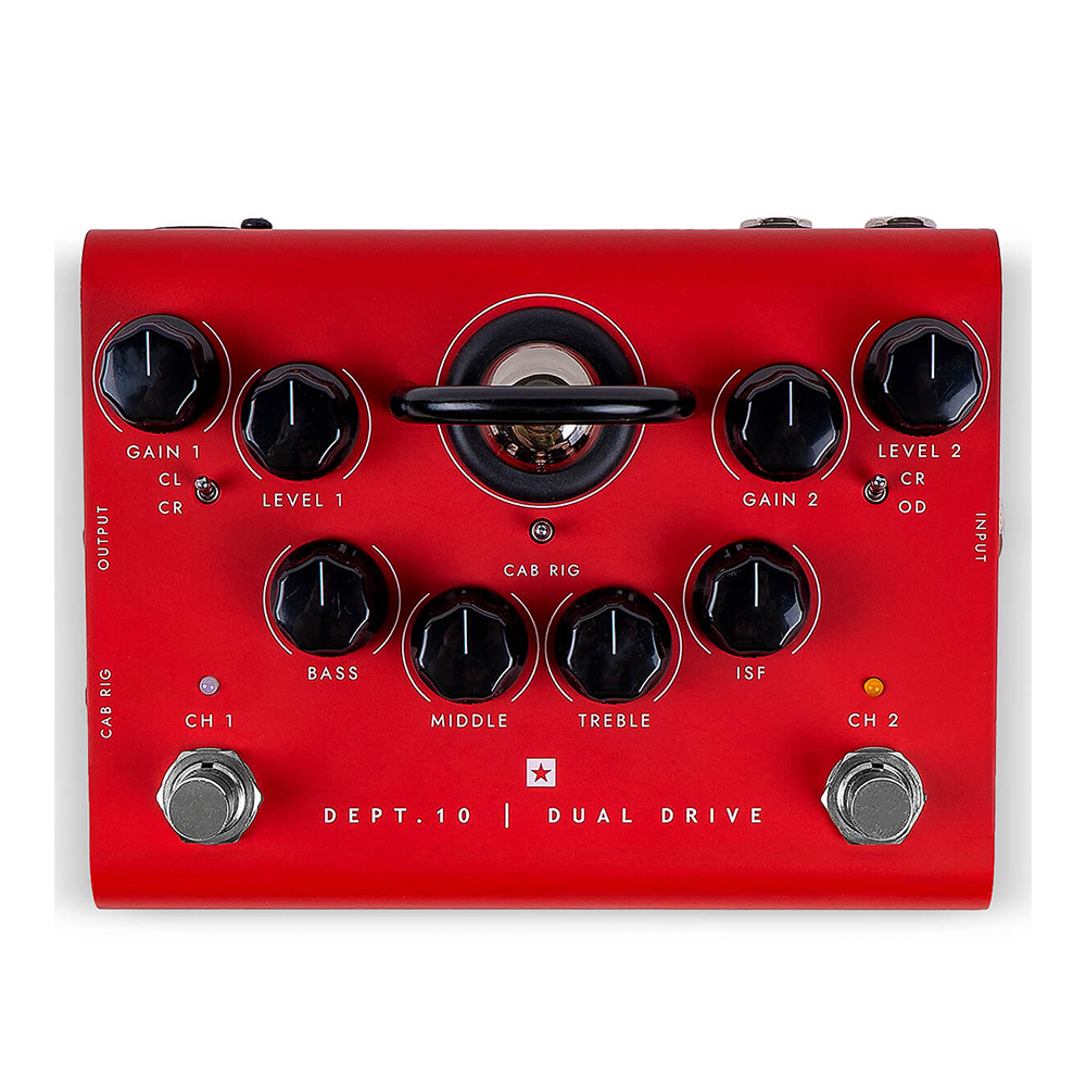 Blackstar Department 10 Dual Drive 2-channel Tube Overdrive Pedal - City  Music - Singapore #1 Trusted Music Store Since 1968