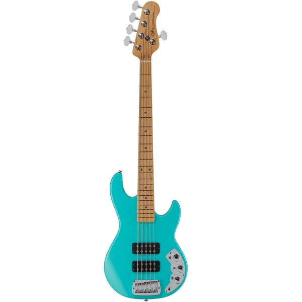 G&L CLF Research L-2500 Bass Guitar - Turquoise - City Music - Singapore #1  Trusted Music Store Since 1968