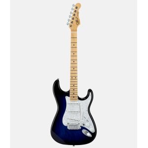 Solidbody Electric Guitar, with Alder Body, Hard Rock Maple Neck, Maple Fretboard, 3 Single-coil Pickups, and Tremolo