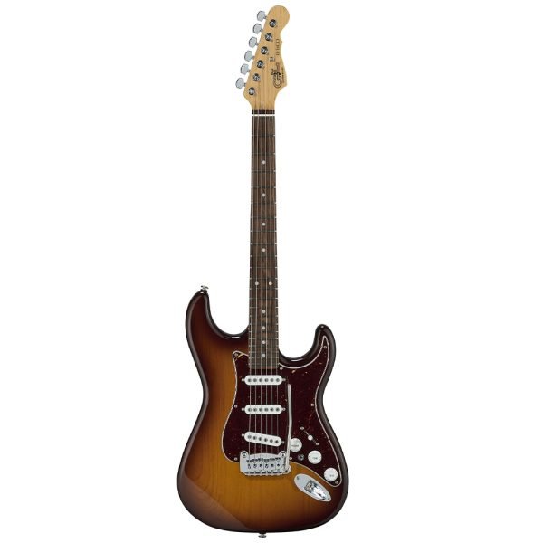 G&L Fullerton Deluxe S-500 Electric Guitar - Old School Tobacco Sunburst (Display Piece Only)