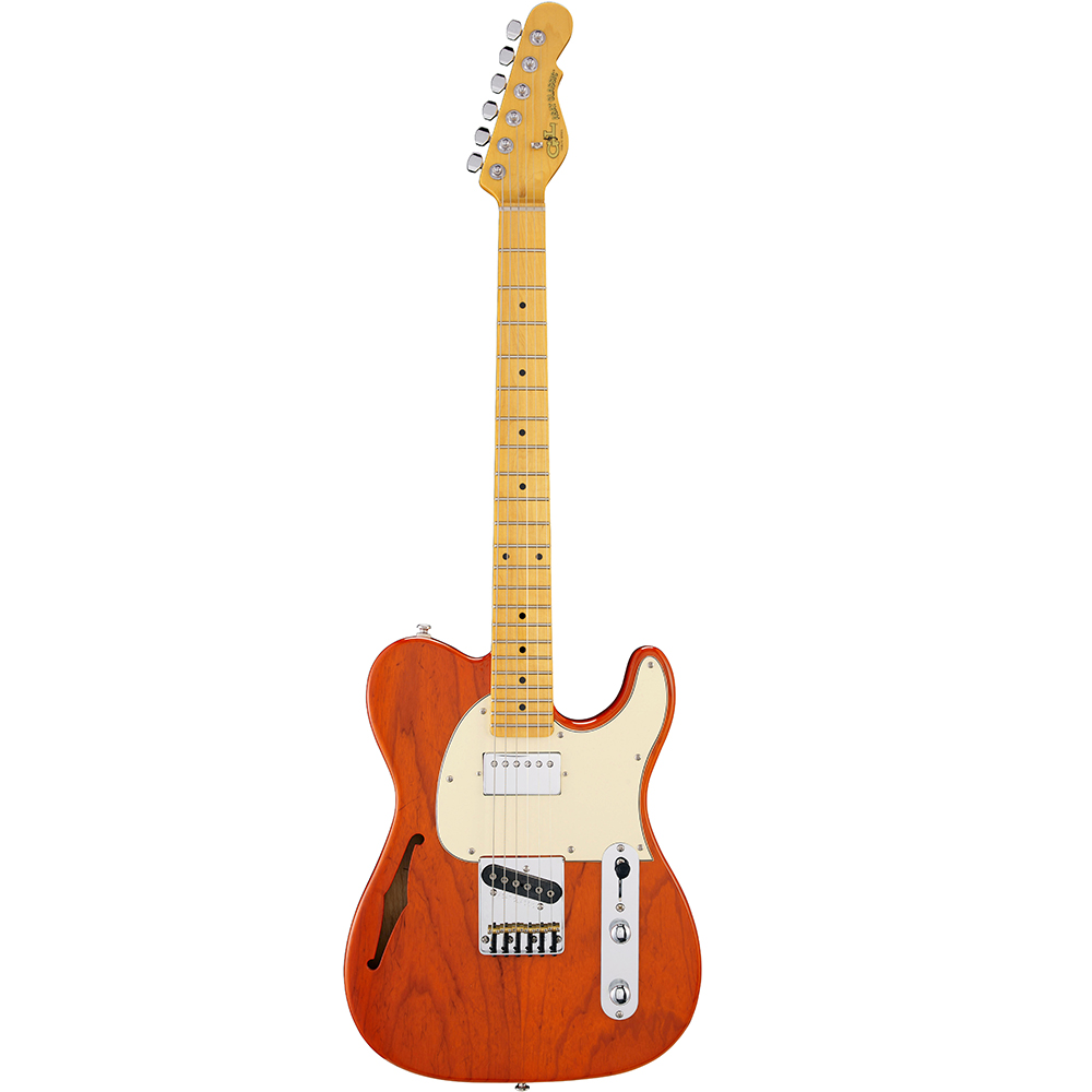 G&L Tribute ASAT Classic Bluesboy Semi-Hollow (Orange) - City Music -  Singapore #1 Trusted Music Store Since 1968