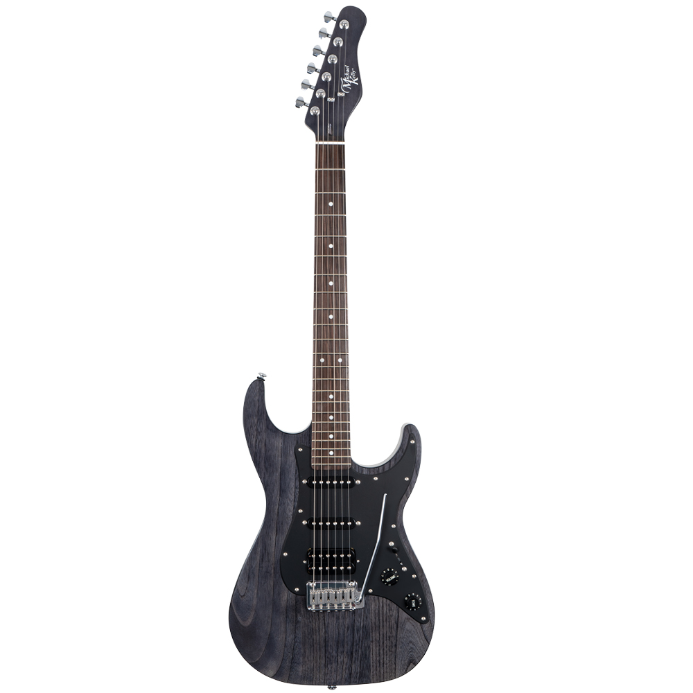 Michael Kelly 63op Electric Guitar In Faded Black - City Music 