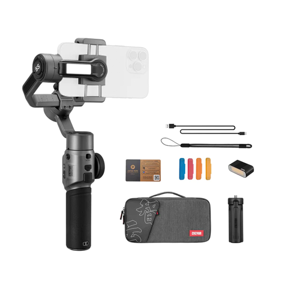 Zhiyun Smooth 5S Gimble & Stabilizer For Smartphone Combo - City Music ...