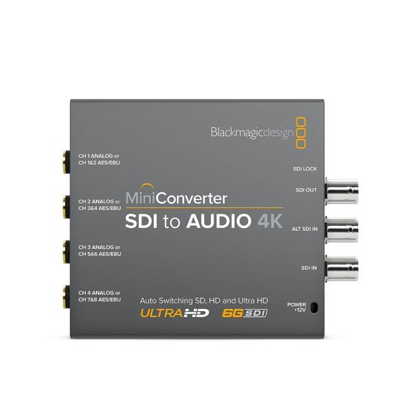 Blackmagic Design Mini Converter - SDI to Audio 4K