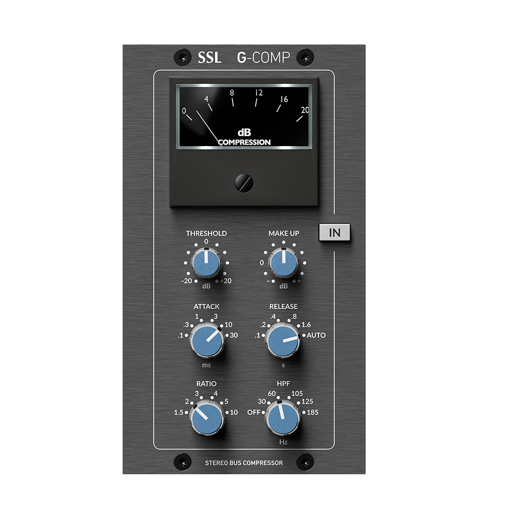 Solid State Logic G Comp 500 Series Stereo Bus Compressor - City Music -  Singapore #1 Trusted Music Store Since 1968