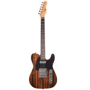 Michael Kelly MK55CSEPRO 1955 Custom Collection Electric Guitar - Striped Ebony
