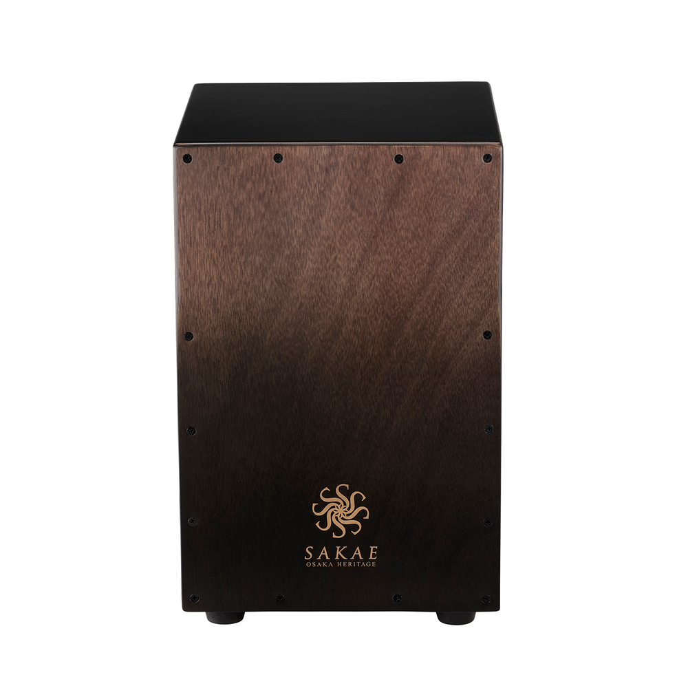 SAKAE Osaka Heritage CAJ-100W Cajon Black (Display Piece Only) - City Music  - Singapore #1 Trusted Music Store Since 1968