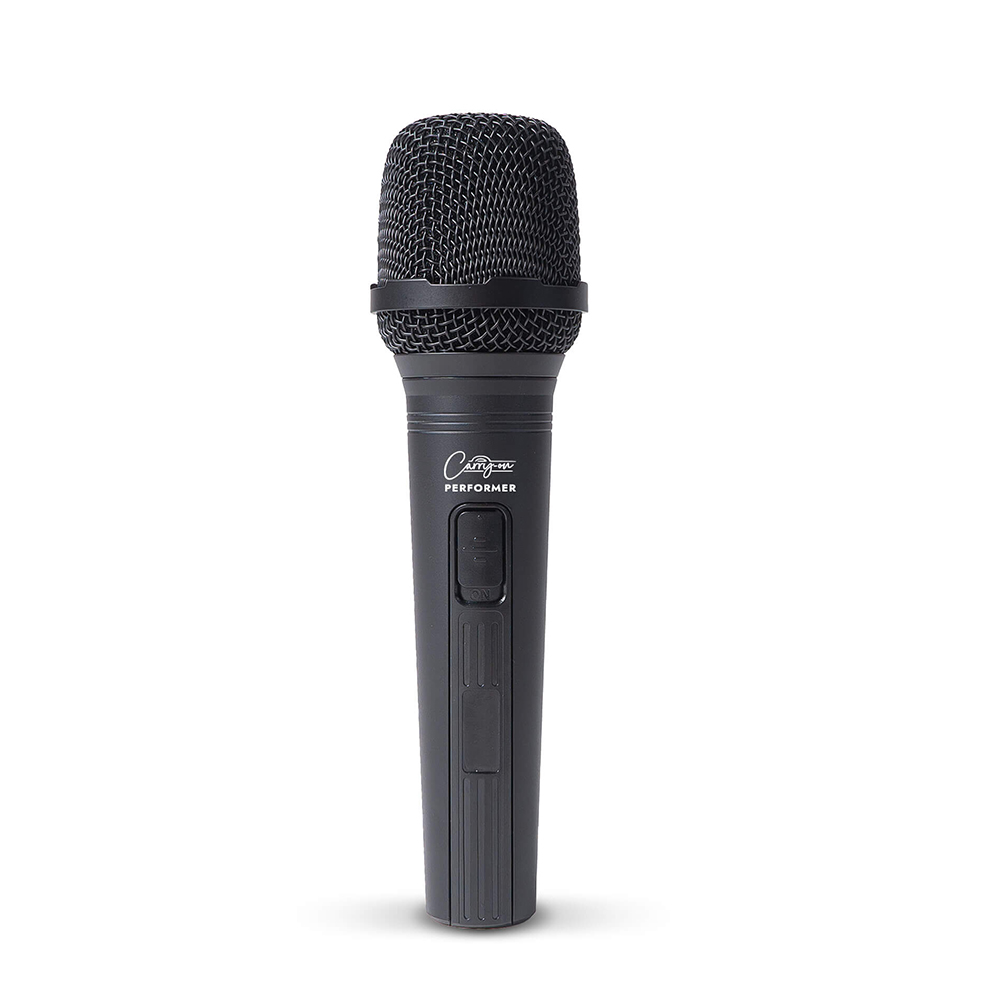 Home Karaoke & Livestream Pro Audio Setup Guide (Singapore) 4 Carry-On Dynamic microphone with XLR-Jack cable used for live performance - Black