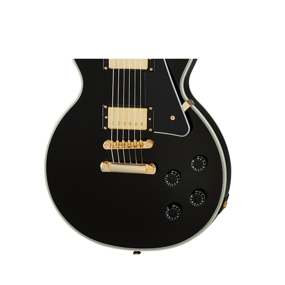Epiphone Les Paul Custom Electric Guitar - Ebony - City Music