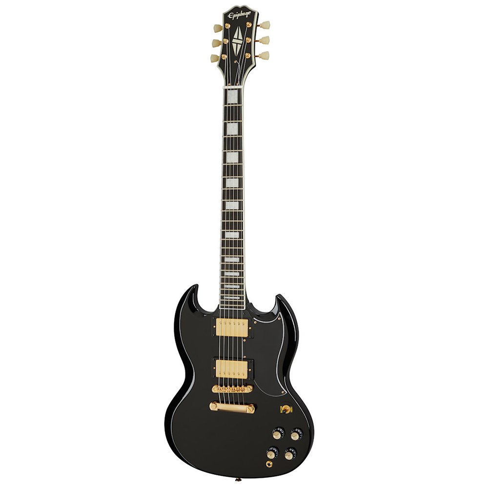 Epiphone SG Custom Electric Guitar - Ebony - City Music