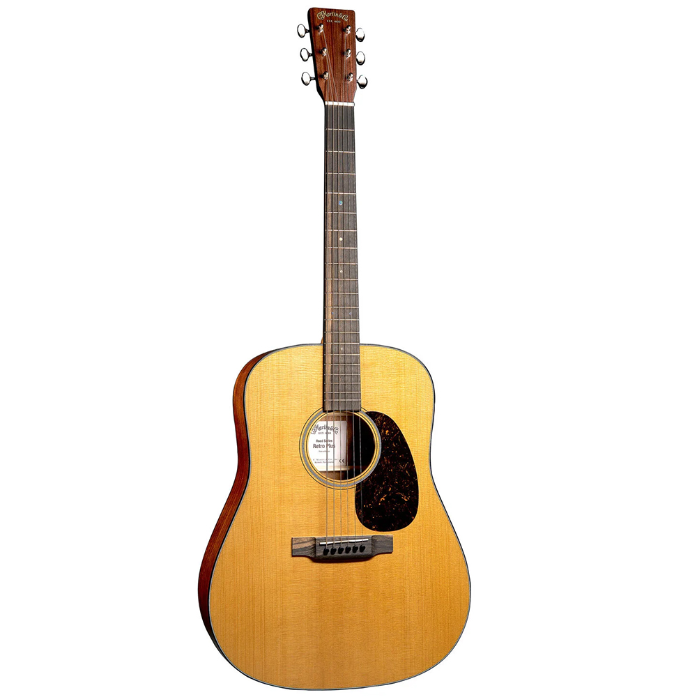 Martin Owners Club Launch Celebration 12 Martin DE Retro Plus Mahogany Road Series Acoustic-electric Guitar - Natural Aging Toner