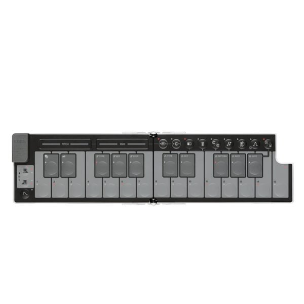 Korg nanoKEY Fold Foldable MIDI Keyboard - White