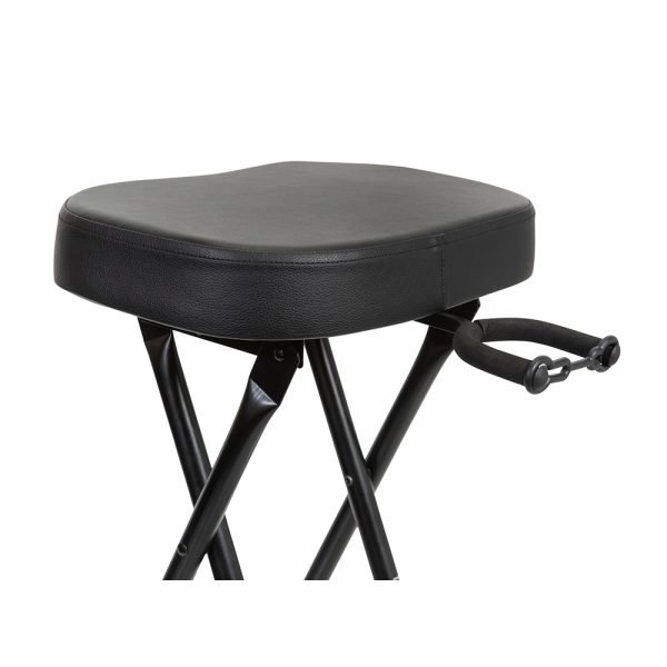 Gator Frameworks Guitar Stool with Integrated Guitar Stand