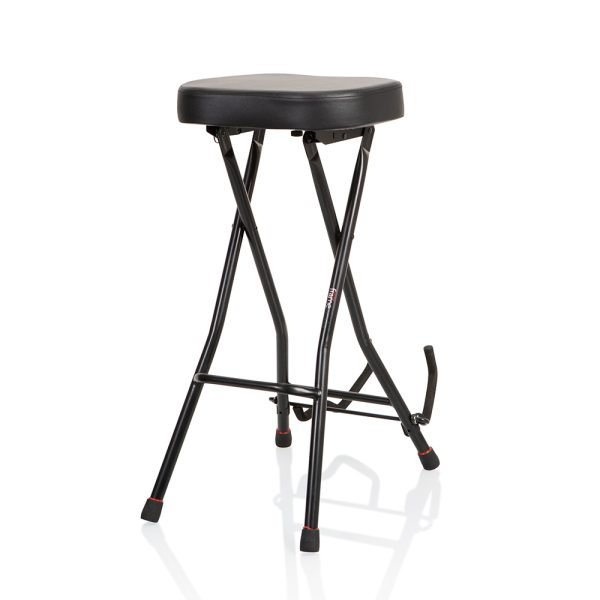 Gator Frameworks Guitar Stool with Integrated Guitar Stand