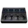professional broadcast camera control surface with precision joystick, smooth iris and focus wheels, and customizable buttons for live production switching
