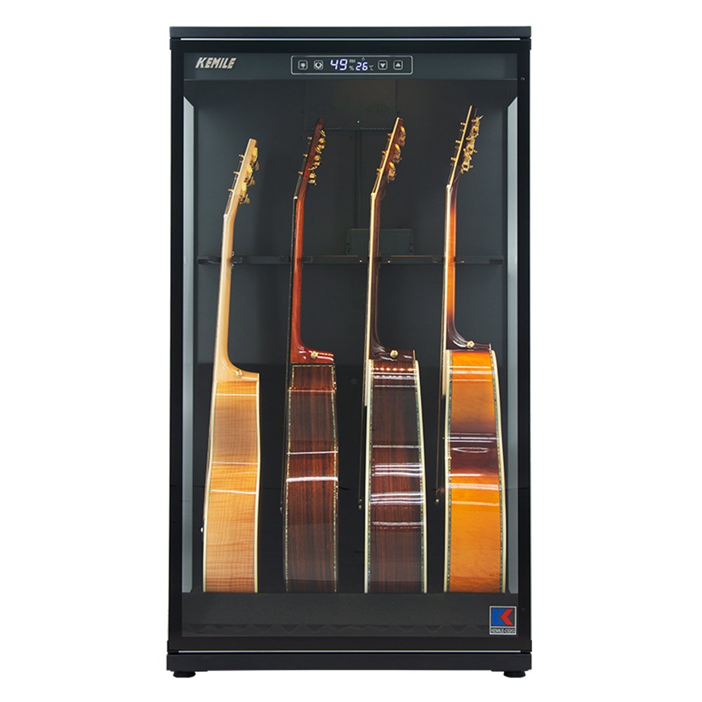 KEMILE (Bedrock) - BGC2 PLUS (Humidification and Dehumidification) Multi-guitar Humidity Maintenance Cabinet