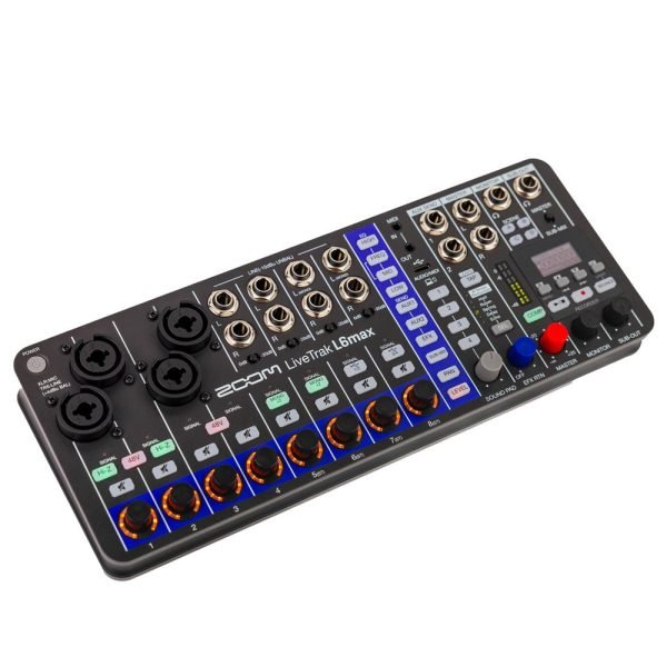 Zoom LiveTrak L6max 12-channel Digital Mixer