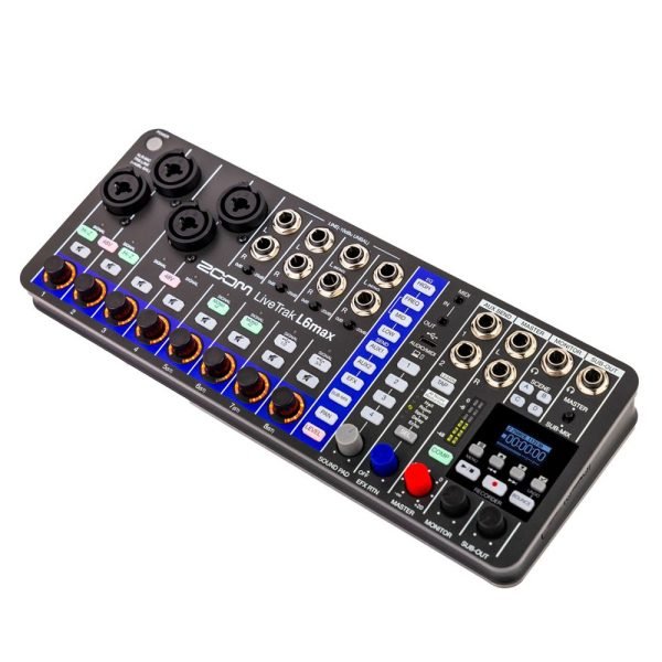 Zoom LiveTrak L6max 12-channel Digital Mixer