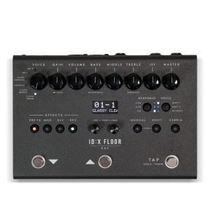 Stereo Multi-FX Guitar/Bass Pedal with Amp Models, Selectable Power Valve Response, FX, and USB-C Connectivity