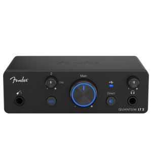 2-in/2-out, 24-bit/192kHz, USB-C Audio Interface with 1 Preamp, 2 TRS Outputs, and Loopback - macOS/Windows/iOS/iPadOS/Android