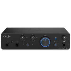 4-in/2-out, 24-bit/192kHz, USB-C Audio Interface with 2 Preamps, 2 TRS Outputs, Loopback, and Bundled Software - macOS/Windows/iOS/iPadOS/Android